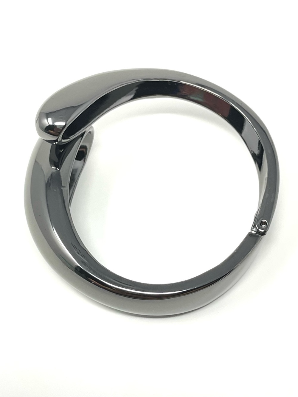 New Anthropologie Gunmetal Hinge Bracelet